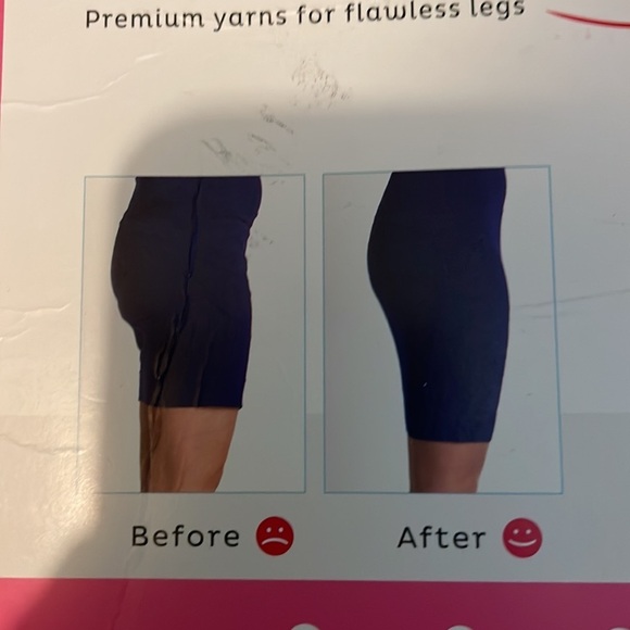 Assets By Spanx Shaping Sheers in Black Size 5 (Plus Sized) New in Package - Picture 10 of 14